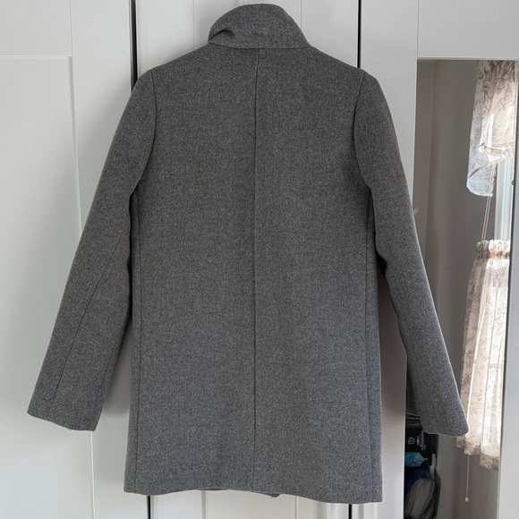 JCrew Charcoal Pea Coat - Picture 6 of 7